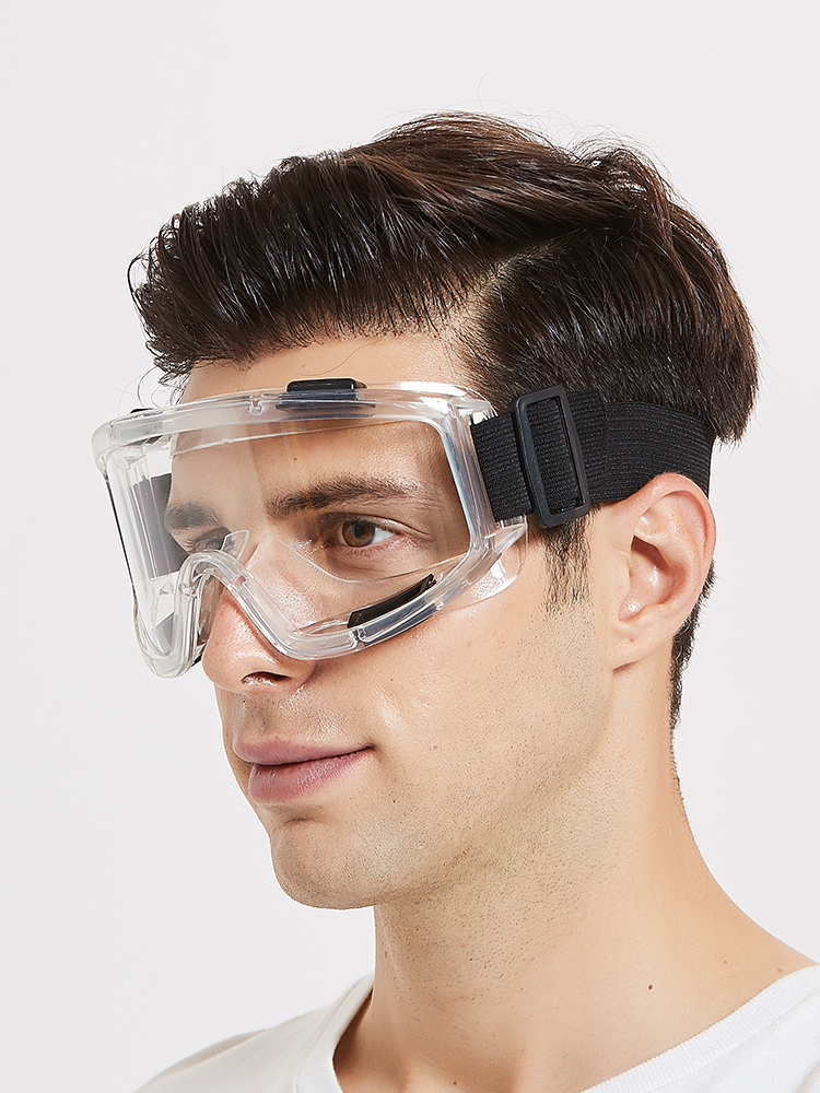 Resistant Block Virus Safety Glasses Transparent Safety Goggles Wind Proof Impact For DIY Game Carpenter Repair Eyes Protection