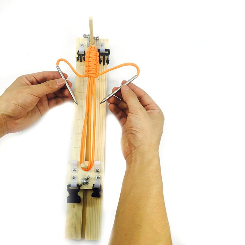 Armband Breien Tool Polsband Breien Tool Diy Hout Paracord Jigs Armband Maker Polsband Maker Jigs 2 Stuk Paracord