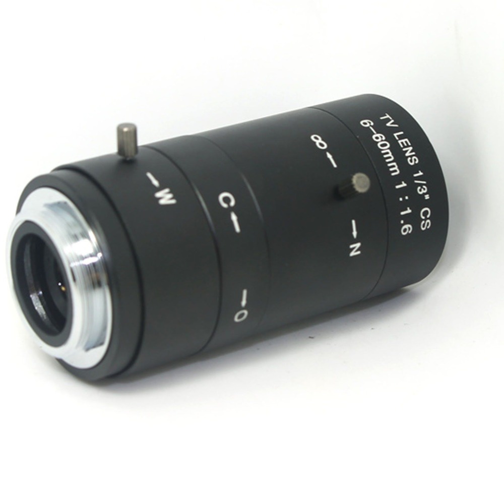 Inesun Manuelle IRIS ZOOM 6-60mm CS C-mount-objektiv Cctv-objektiv für Cctv-kamera