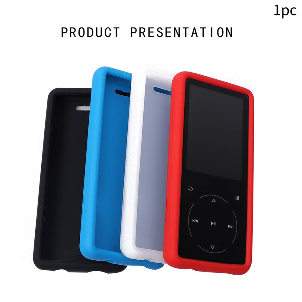Cover Dustproof Non-Slip Flexible Soft Silicone Anti-scratch Solid Accessory Thin Protective Case MP3 Player For SOULCKER D16
