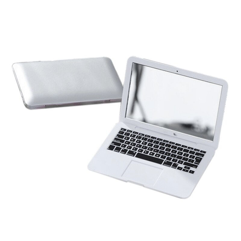 Mirrorbook air silver mini roman makeup mirrorbook air mirror for apple macbook formet