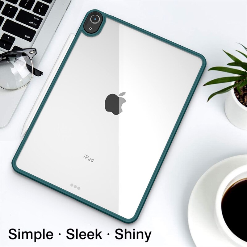 Transparent Back Case For iPad Air 4 10.9 inch Acrylic Ultra-thin Protection Cover For iPad Air 4 Case Conque Fundas