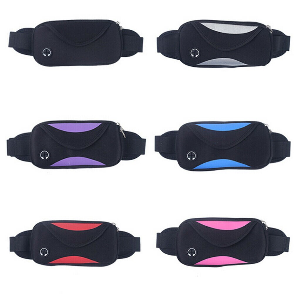 Nova nylon impermeável cinto saco fanny pack saco da cintura unisex esportes neutros heuptas