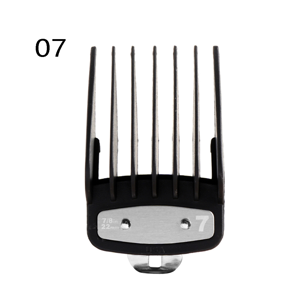 10 pcs 3-25mm Universal Hair Clipper Guide Limit Comb Trimmer Guards Attachment Styling Barber Tools: 8in  22mm