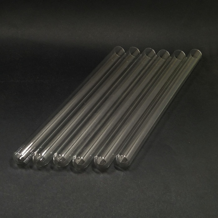 20 pçs/lote 15*180mm Tubo de Ensaio de Vidro U-em forma de Tubo de Ensaio De Fundo Claro Escola Experimento de Laboratório De Vidro
