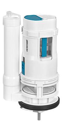 Toiletspoeling Klep Dicht Kruk Squat Pan Water Tank Accessorry Badkamer Night Kruk Flush Extake Valve Onderdelen 18/20/22/24 Cm: onepiece 18.5cm