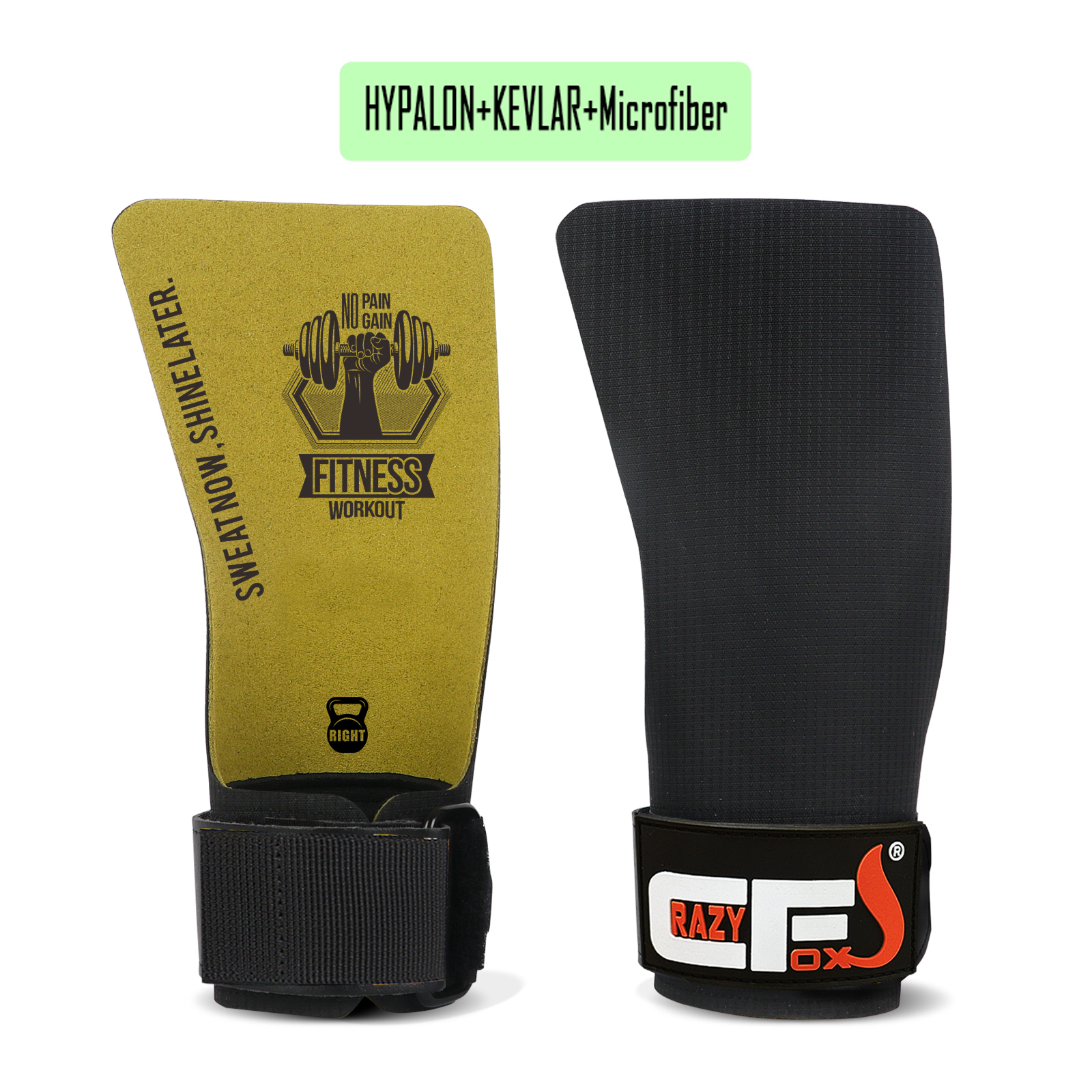 Weightlifting Grip Lifting glove Guantes GYM Guantes Para Entrenar Gym перчатки для подтягивая Luva Musculação Calleras: army green / S