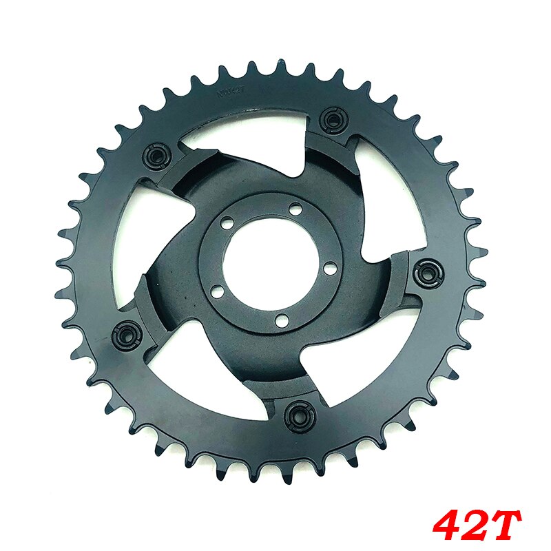 Bafang Kettenblatt BBSHD BBS03 42T 44T 46T Kette Rad Ersatz Kette Schutz Fahrrad Mitte Center Antrieb Motor- Bausatz: 42T