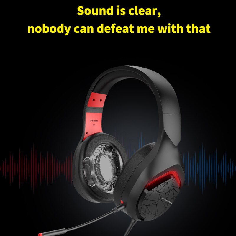 Somic GS301 Stereo Wired Gaming Headphones over Ear with Mic Voice Control for Laptop Computer Gamer Bass Effect(USB 7.1)