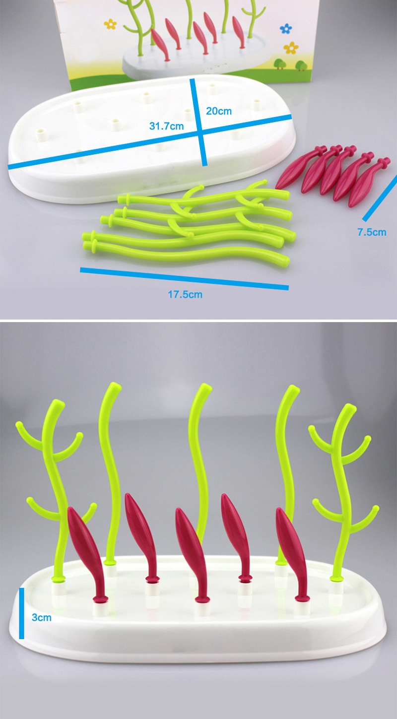 Drying Rack Baby Bottle Dryer For Bottles Babies Drainer Storage Dryer Babies Bottles Dryer Cup Rack Baby Feeding Bottles