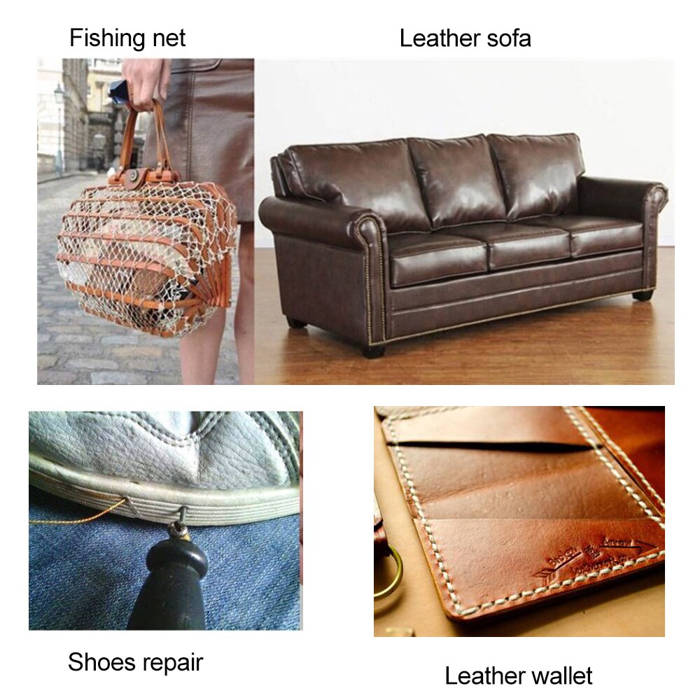 Fils à coudre en Nylon solide et Durable de 300M pour cuir, fil ciré pour la réparation de chaussures, outil de couture à la main