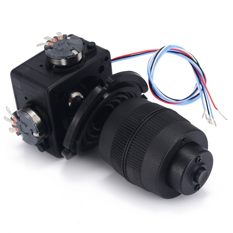 Controle potenciômetro eletrônico de 4 eixos com botão para 10k 4d e fio industrial