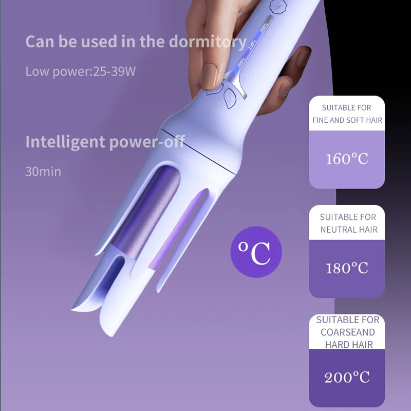 Automatic Curling Iron 32 mm Big Roll Anion Ceramic Hair Curler 4-Speed Adjustable Fast Heating Styling Tools