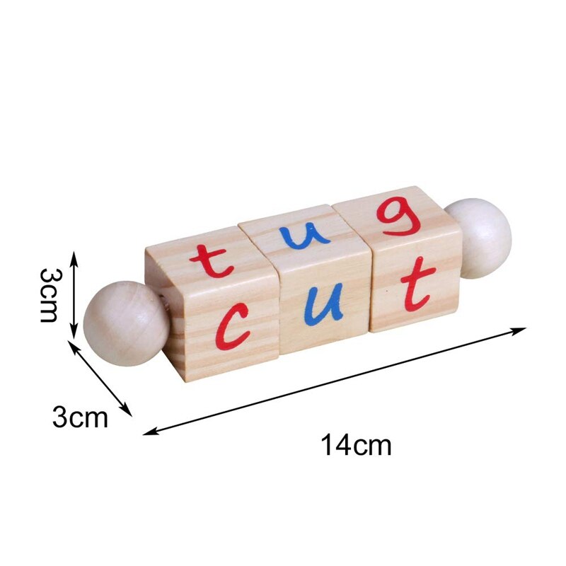 Spelling Woord Game Alfabet Houten Educatief Speelgoed Kaart Houten Educatief Speelgoed Voor Kids