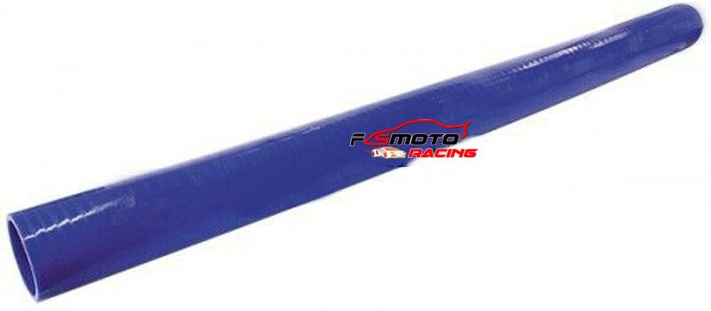 1 meter lige silikoneslange  id 3 " 76mm