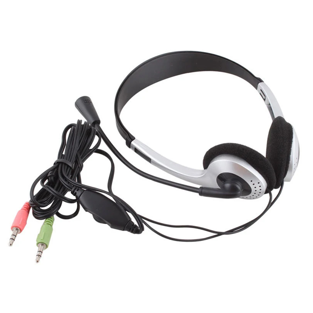Goedkope Bedrade Gaming Koptelefoon Hoofdtelefoon Met Microfoon 3.5Mm Plug Mic Voip Headset Skype Voor Pc Computer Laptop #21228