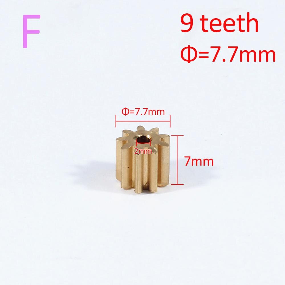 Azgiant 1Pcs 8/9/10/11/12 Tanden Koperen Auto Motor Gear Voor FC280 260 130 140 motor Internationale Standaard Universele: F