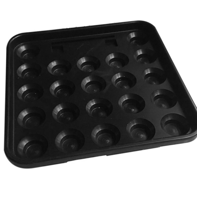 Il vassoio per palline da biliardo contiene 22 palline in materiale plastico che trasporta un impostato completo di biliardo da biliardo accessorio per biliardo da biliardo portatile