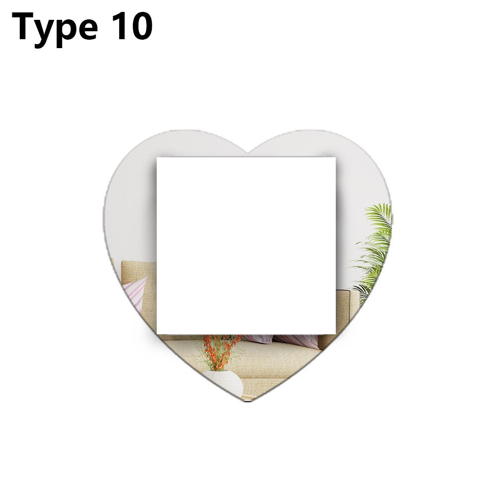 Mode Schakelaar Stickers Plug Base Framing Home Decor Woonkamer Ornament Zilveren Bloem Decal Fotolijst Spiegel Muur Artrt: 10