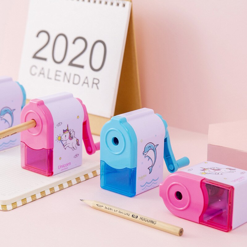 Cute Hand Pencil Sharpeners Pencil Cutter Kawaii Cartoon Kids Study Tools Stationery
