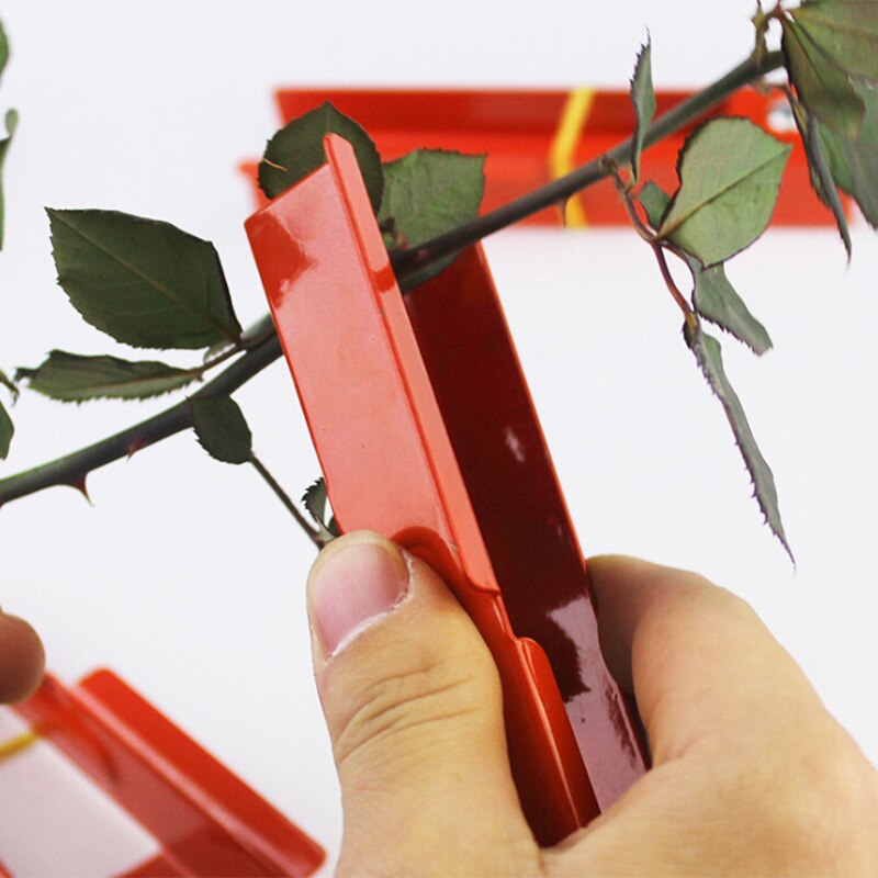 DIY Cut Tool Bloemist Metalen Tuin Bloem Roos Doorn Stengel Blad Stripper Rose Tang Verwijderen Bramen Tuin Gereedschap