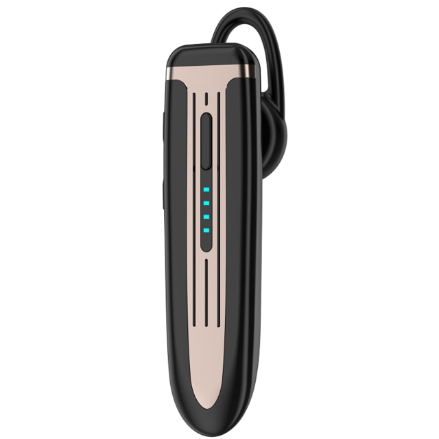 Latest CVC6 Noise Canceling Bluetooth Headset 5.0 wireless Headphones Handsfree Business Earphones with Mic for smart phone: K3 Black