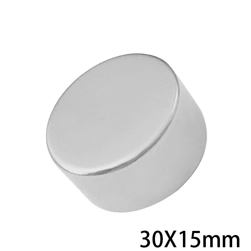 1/2/3/5Stck 30x15mm Neodym Starke Magneten 30mm x 15mm dauerhaft Runde Magnet Rabatt 30x15mm Leistungsstarke Magnetische 30*15mm