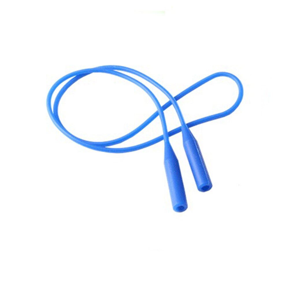 1 Pc Candy Color Elastic Silicone Eyeglasses Straps Sunglasses Chain Sports Anti-Slip String Glasses Ropes Band Cord Holder: dark blue