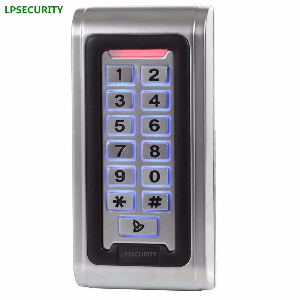 Waterproof outdoor Metal RFID Keypad Door lock Standalone Access Control reader gate opener use