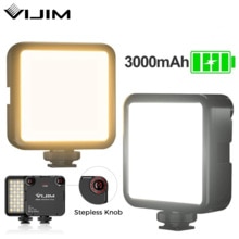Vijim VL81 Led Video Licht Mini Oplaadbare 3000Mah CRI95 + Dimbare 3200-5600K Led Licht Invullen Voor dslr Camera Smartphone Gopro