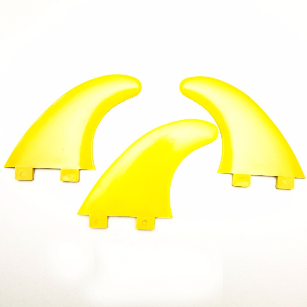 Fcs Fins Surfboard Fins Surf Fins Surfing G5 Fin (3 pcs): yellow