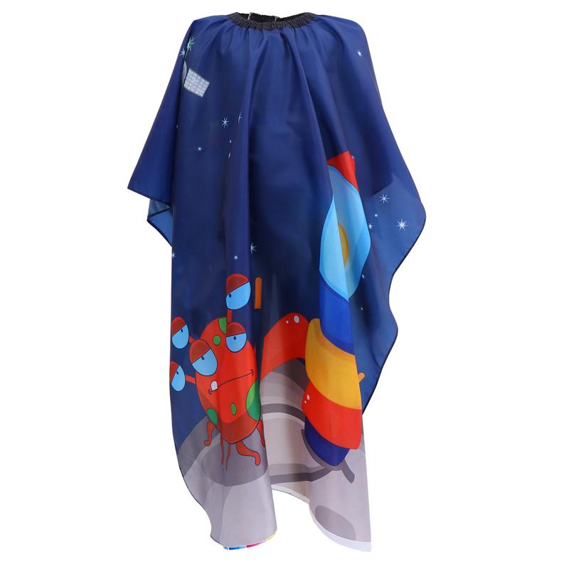 1Pc Kids Kinderen Kapper Cape Salon Schort Salon Cape Kapper Kappers Haar Knippen Salon Gown Kapper Schort Kapper Gown: 120X80X0.1cm