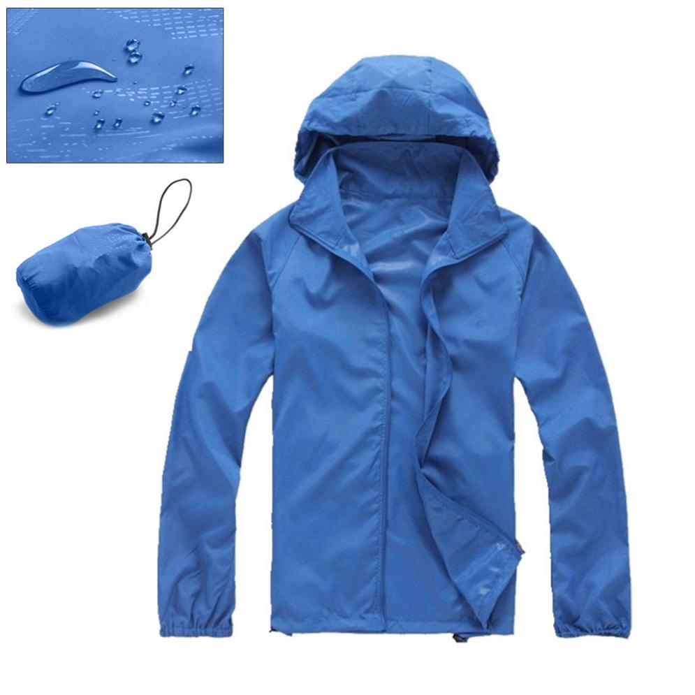 Unisex Waterproof Windproof Jacket Bicycle Running Outdoor Sports Rain Coat