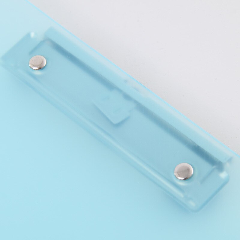 A4 Translucent Plastic Clipboard Bill Clip Mat Writing Splint Hanging Folder Painting Pad Board School Office Business Supply