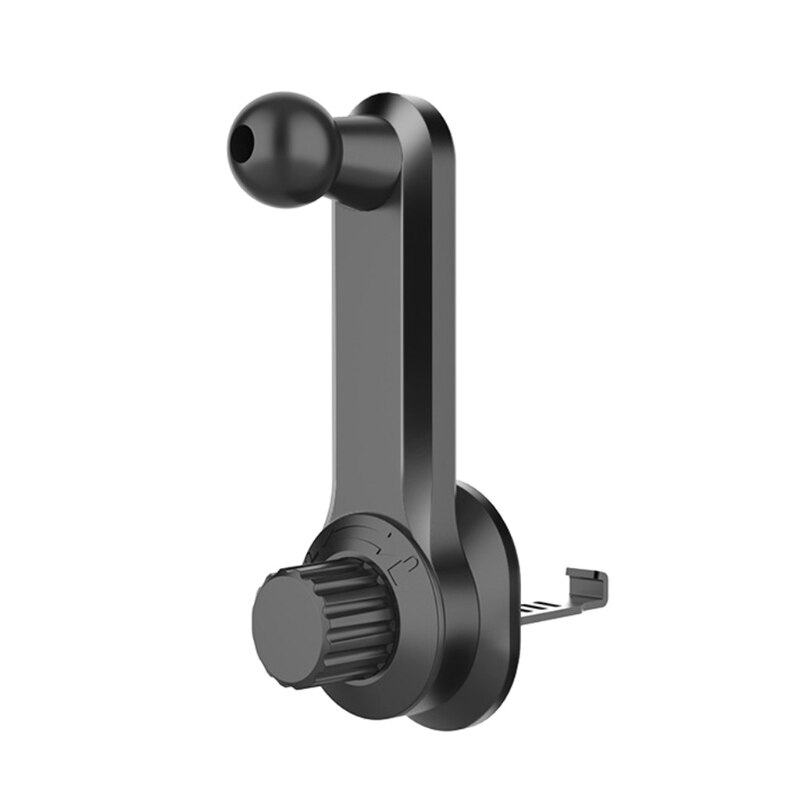 Car Air Vent Mount Clip Adapter Universal 17mm Ball Head Phone Holder Stand for Car Charger Extension Support Bracket: A