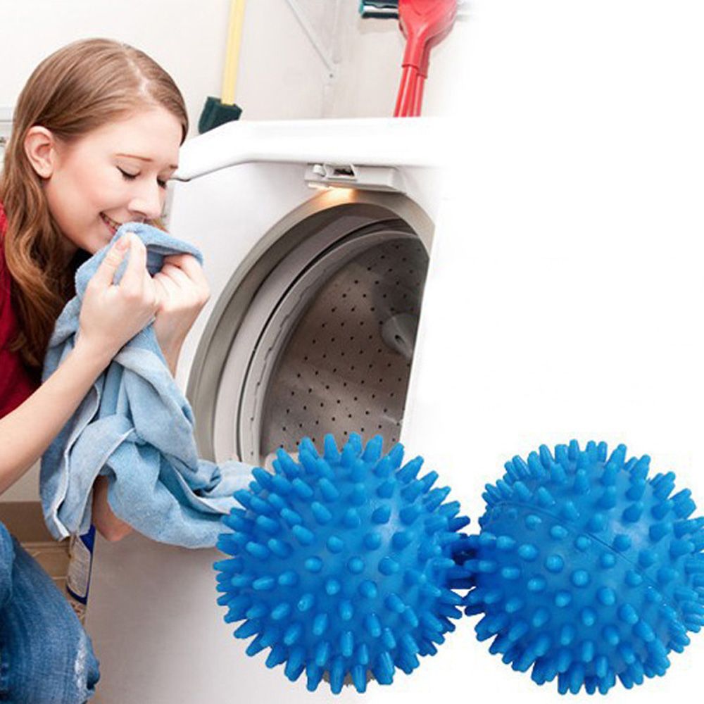 2pcs/set Reusable Laundry Balls Washing Machine Laundry Dryer Ball Decontamination Trockner Ball Clothes Cleaning Supplies