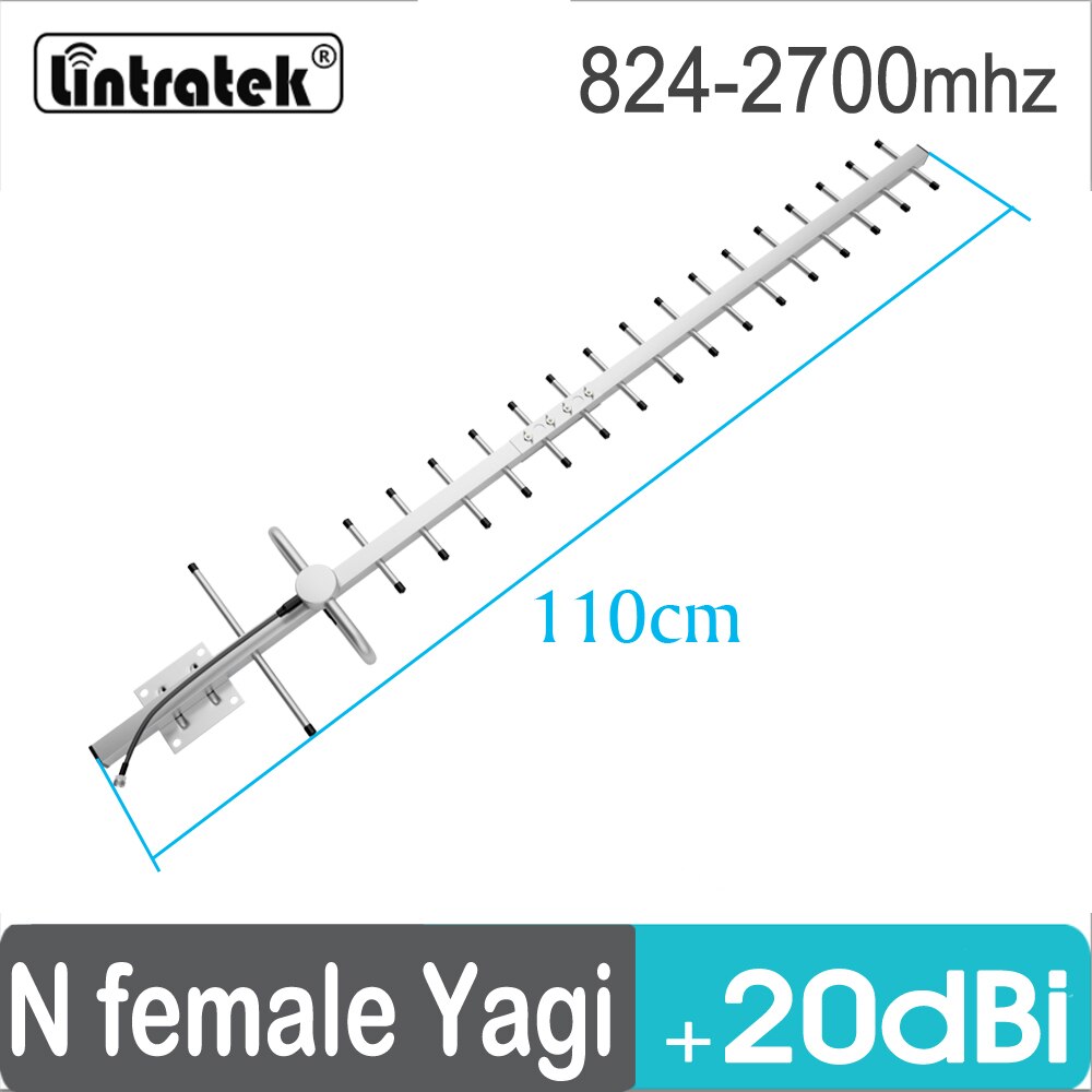 20dbi 3G 4G Yagi-antenne 824-2700mhz Externe Handy 18 Einheiten Outdoor Antenne Für Mobile Signal booster Reepater