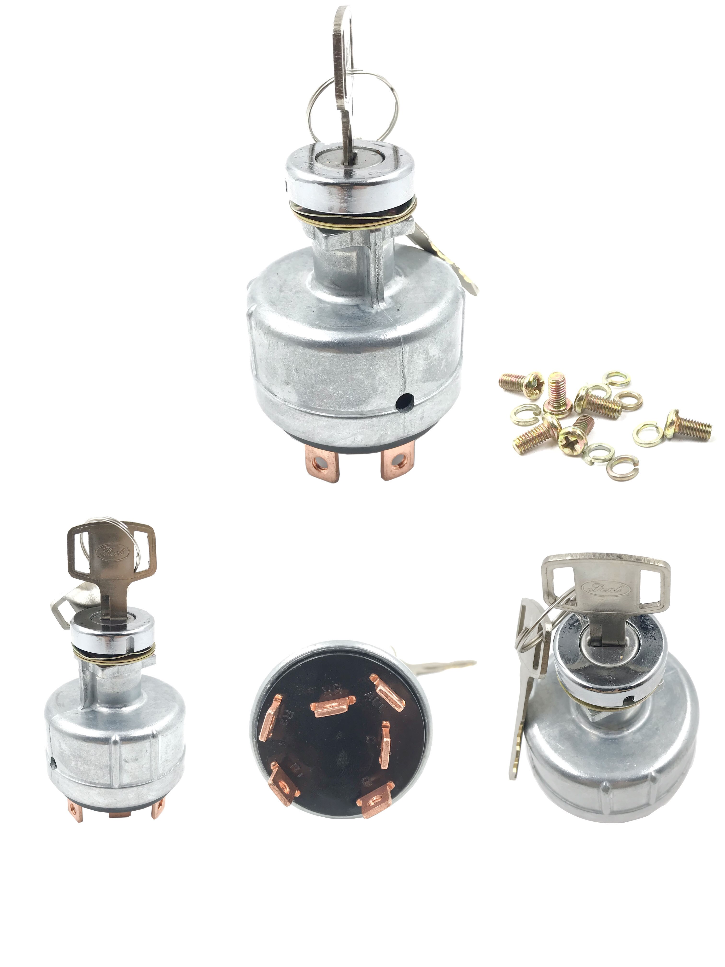 UNIVERSAL IGNITION STARTER SWITCH FOR YANMAR DIGGER EXCAVATOR + WIRING INSTRUCTIONS