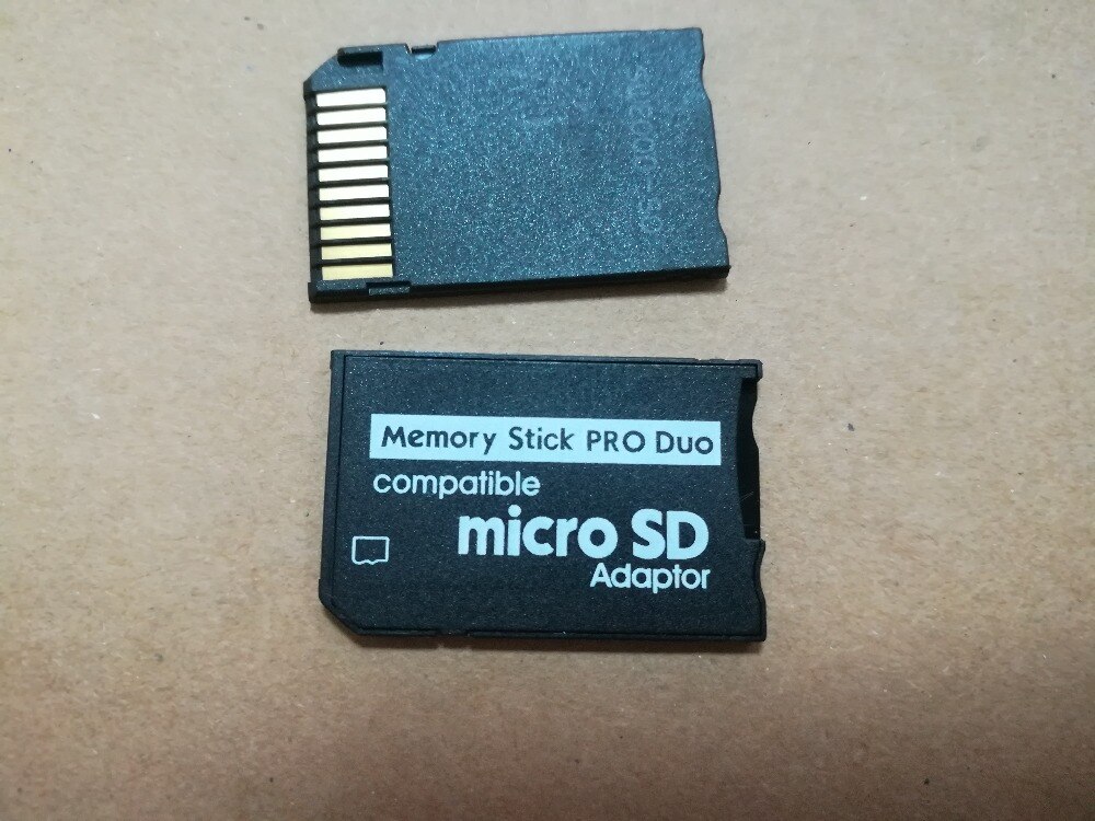 Double fente pour carte Micro SD TF à la mémoire adaptateur MS Pro Duo CR-5400 CR5400