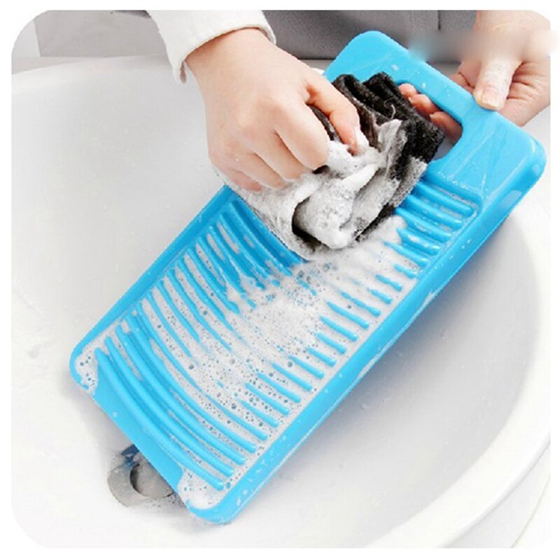 Wasplank Wasbord Wasserij Hand Wassen Board Plastic Geen Slip Wasplank voor Kleding Schrobben Board met Zeep Houder voor Wasserij Hand Wassen Tool