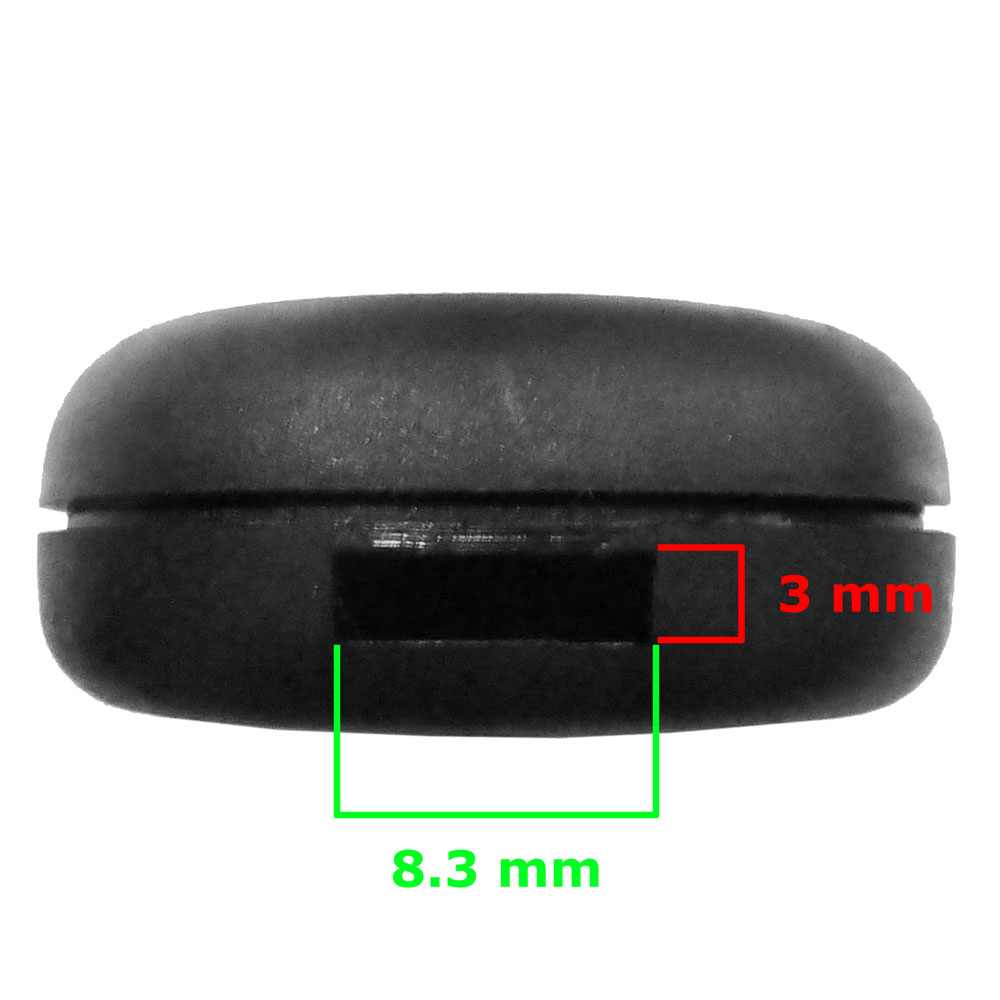 OcioDual CASSA CHIAVE COPERTURA CHIAVE per CITROEN C1 C2 C3 C5 XSARA BERLINGO SAXO senza Spada Custodia chiave Xsara berlingo