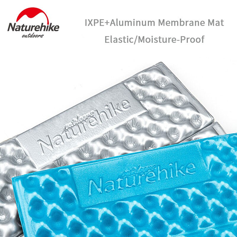 Naturehike 2.5cm tykk aluminiumsmembran sammenleggbar camping fuktsikker pute egg laget ixpe skummadrass
