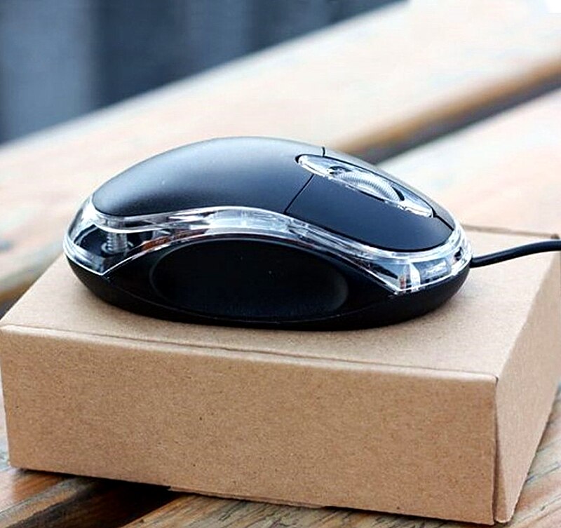 USB Wired Optical Mouse Small Mouse Notebook Desktop Computer Business Office Household Mouse Game Computer Mouse Ergonomic Mice