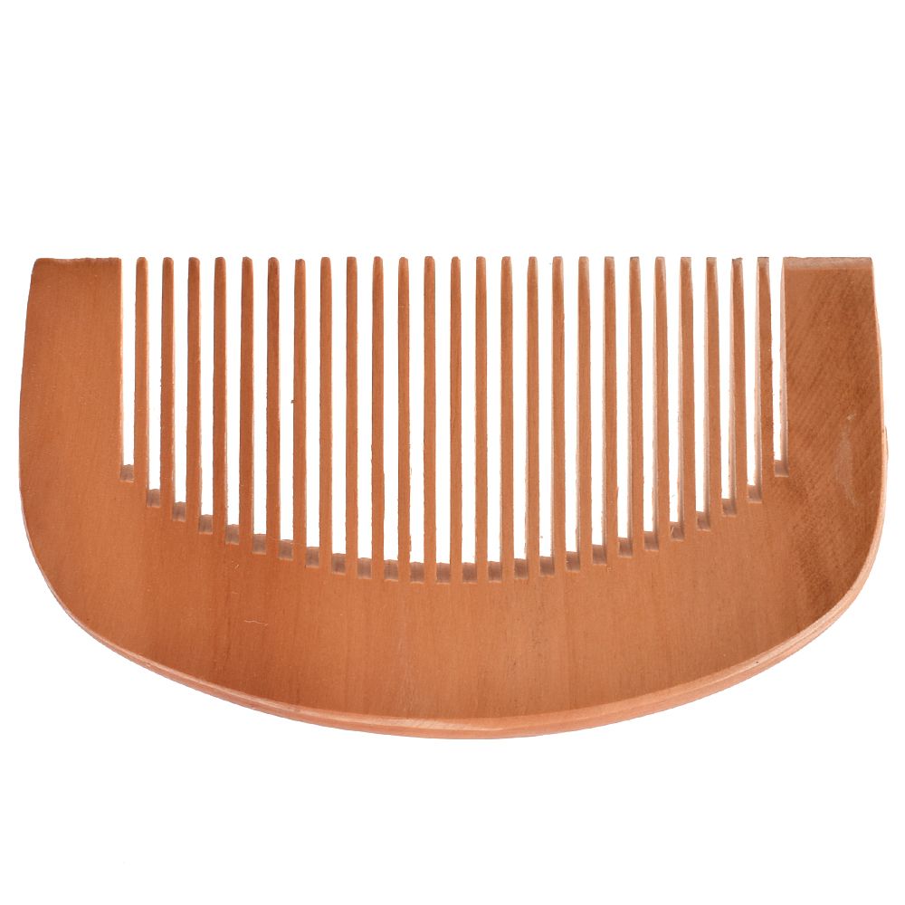 Peine de madera de sándalo Natural Boutique, pelo de cepillo de dientes finos, masajeador de cabeza antiestático, herramientas para el cuidado del cabello, 1 unidad