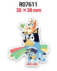 Bluey Australia Cartoon Planar Resins For Bow Hair Handamde Earring Decor Material 30pcs/lot R0759 R0760 R0761: R07611