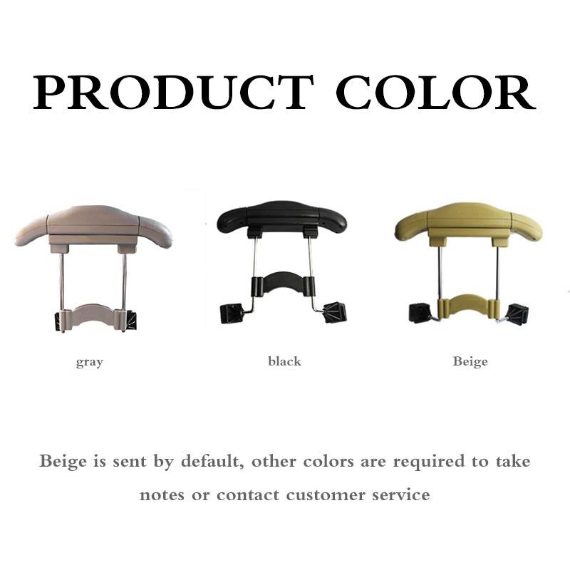 Durable Car Seat Coat Hanger Clothe Suit Holder Space-saving Organizer Auto Interior Accessory Supply Gear