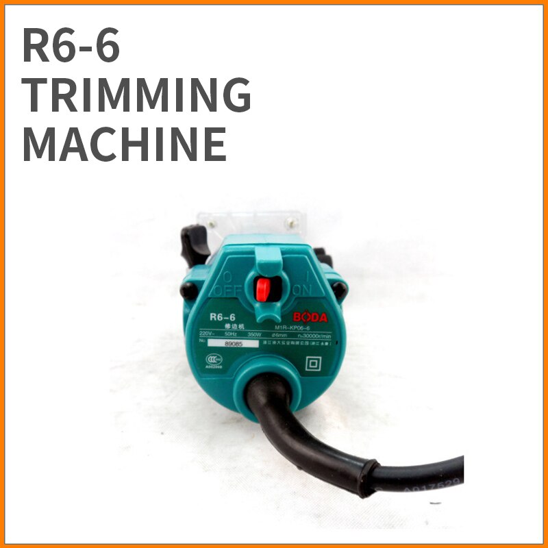 1PC R6-6 Trimming Machine Multifunction Woodworking Engraving Machine Portable Grooving Machine Power Tools 220V