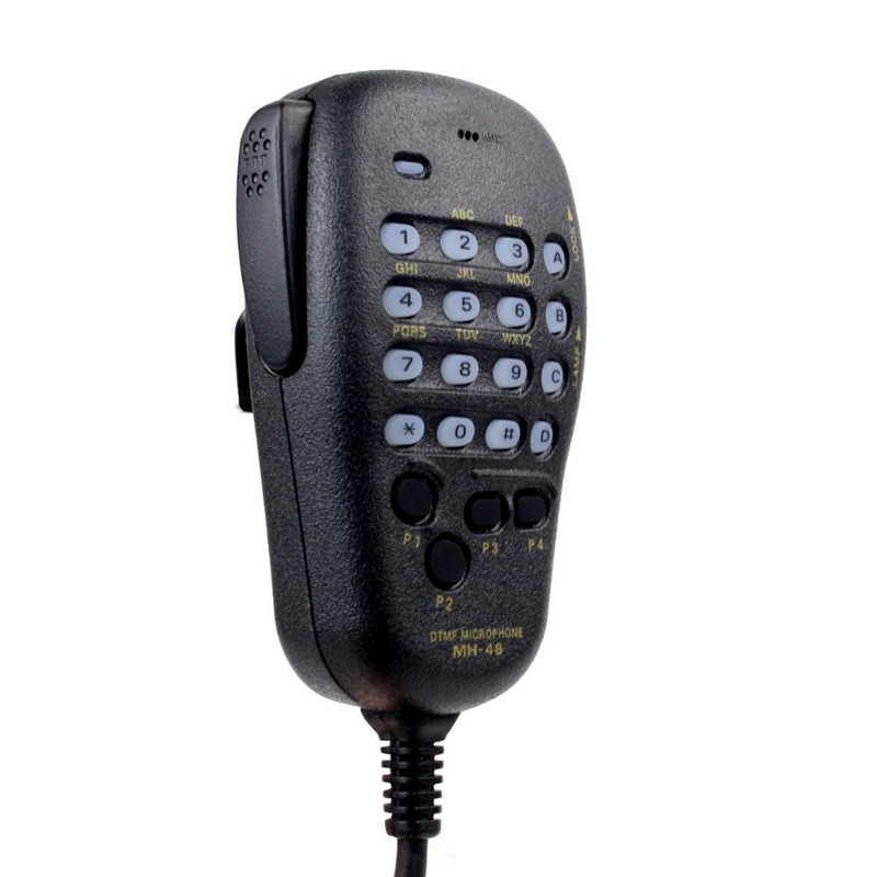 MH-48 MH-48A6J DTMF Microphone for YAESU Transceiver FTM-400DR/XDR FTM-7250D FT-2980R FTM-3207D FT-8900R FT-7900R Mobile Radios