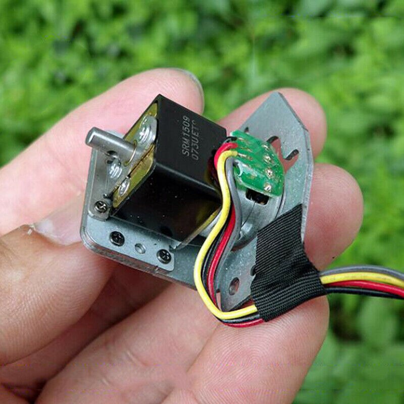 Mini 15MM Precision Full Metal Gear Step Motor 18 Drgree 2-Phase 4-Wire Stepper Motor Large Toque Reduction Ratio 1:232.5