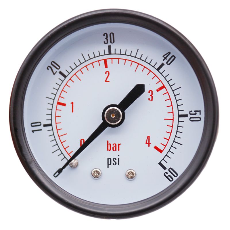 Spindelventil justerbar tryckavlastningsventil med mätare 0 ~ 15/60 psi ölbryggningsutrustning